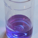 bromophenol blue - titration point A