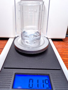 0.02% mixed indicator - mostly colourless at 11.9 ppm